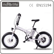 MOTORLIFE / OEM marque vente chaude 36v 250w 20 pouces gros vélo en vélo électrique